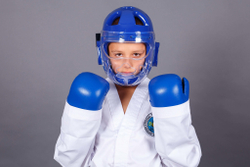 Перчатки ITF, GTF защитные ProfSport синие