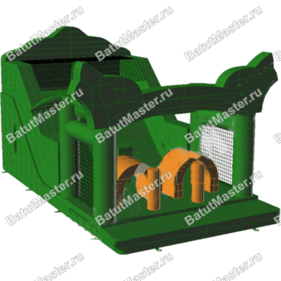 Коммерческий надувной батут "Мир сафари"