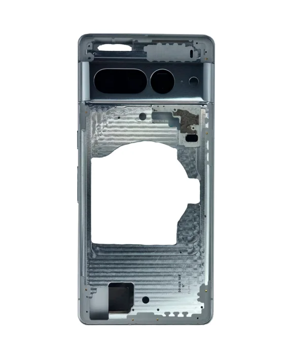 Средняя часть корпуса (рамка) для Google Pixel 7 Pro белая (Snow)