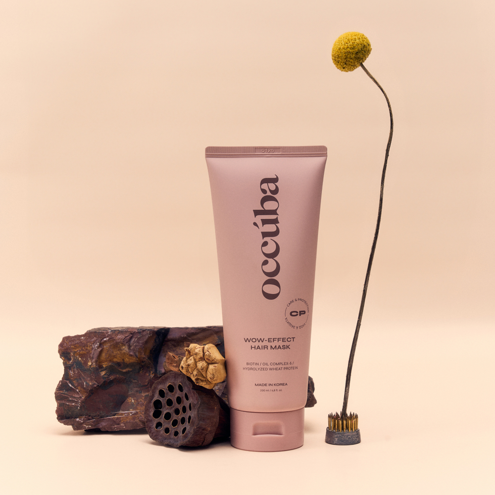 Occuba WOW-Effect Маска мгновенного действия 200мл для тонких, поврежденных и окрашенных волос
