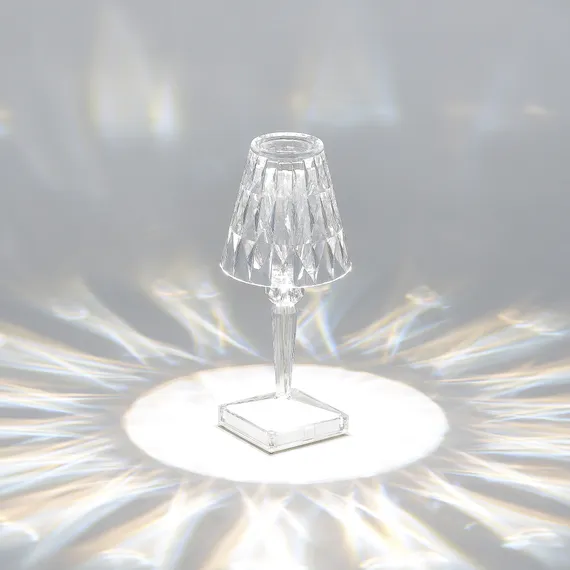 SL1010.744.01 Прикроватная лампа ST-Luce Прозрачный/Прозрачный LED 1*2W 3000K - 6000K SPARKLE