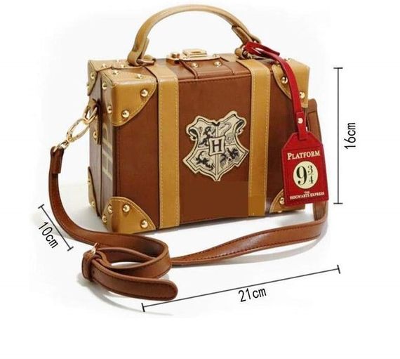 Çanta \ Bag \ Сумка Harry Potter Vintage camel Hogwarts