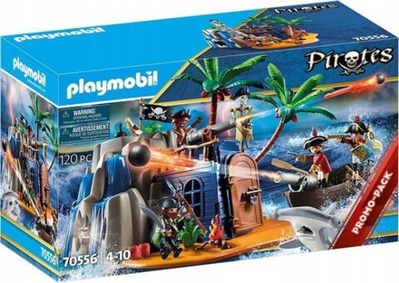 Конструктор Playmobil Pirates 70556 Штурм пиратского острова