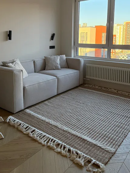 Ковер из джута и шерсти Mumbai из коллекции Ethnic, 160х230см