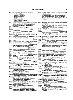 La Gioconda, an opera in four acts | Amilcare Ponchielli