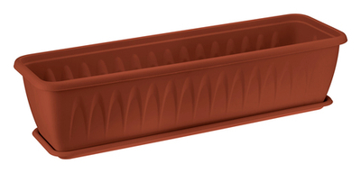 Ящик балконный АЛИЦИЯ 60см с поддоном М3215