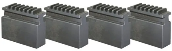 Комплект сырых кулачков для четырёхкулачкового токарного патрона Camlock Ø 200 мм