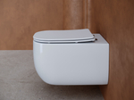Комплект подвесной безободковый унитаз Ceramica Nova Noel CN3013 с сиденьем Микролифт + инсталляция Am.Pm ProI 012704