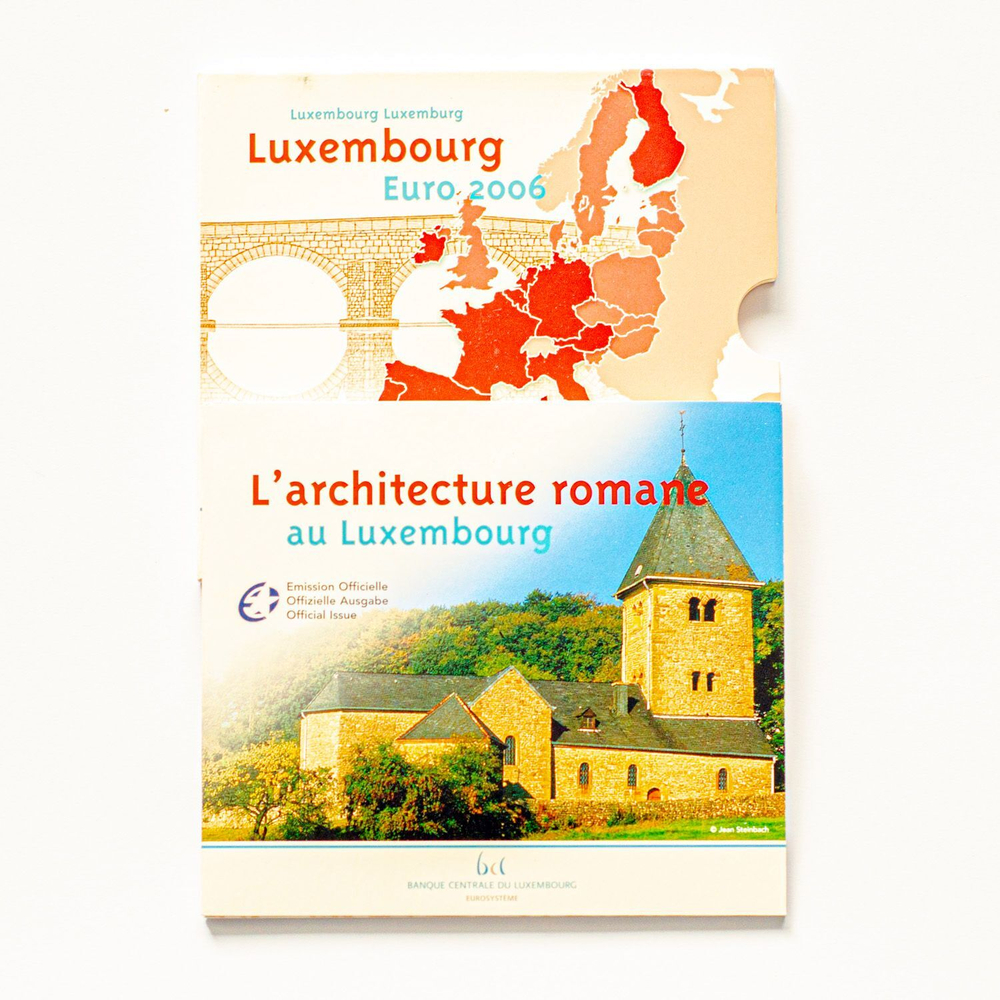 Luxembourg 2006 Year Set + 2 Euro "14th Anniversary of the Birth of Hereditary Grand Duke Guillaume"