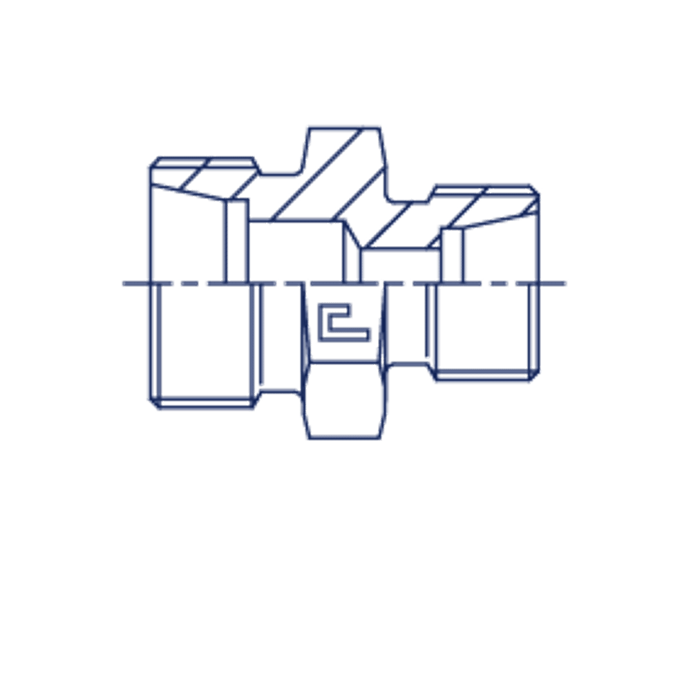 Соединение PR DL12 DL10 (корпус, нерж.)