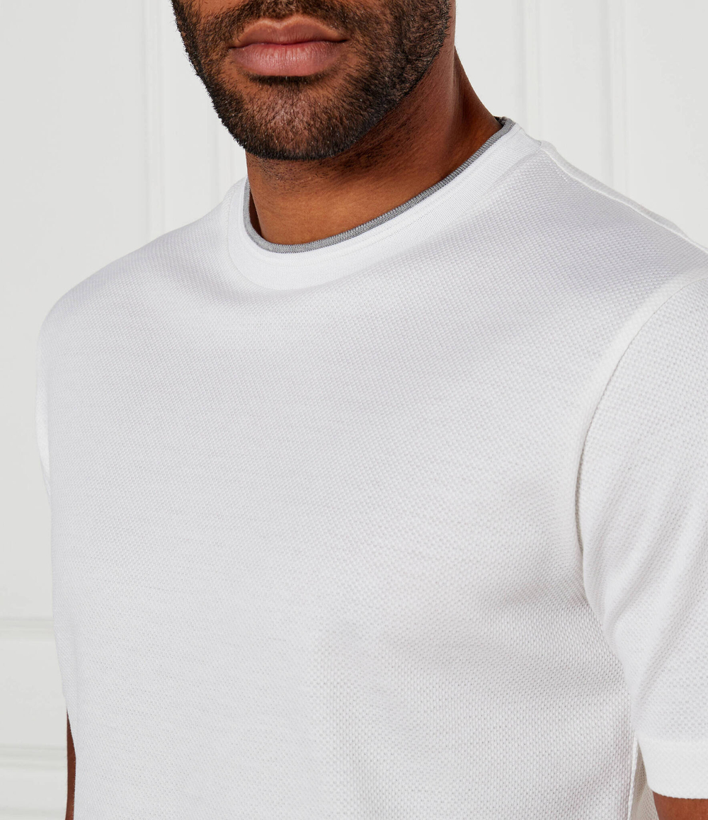 Футболка H-Thompson BOSS BLACK - белый(50524998)