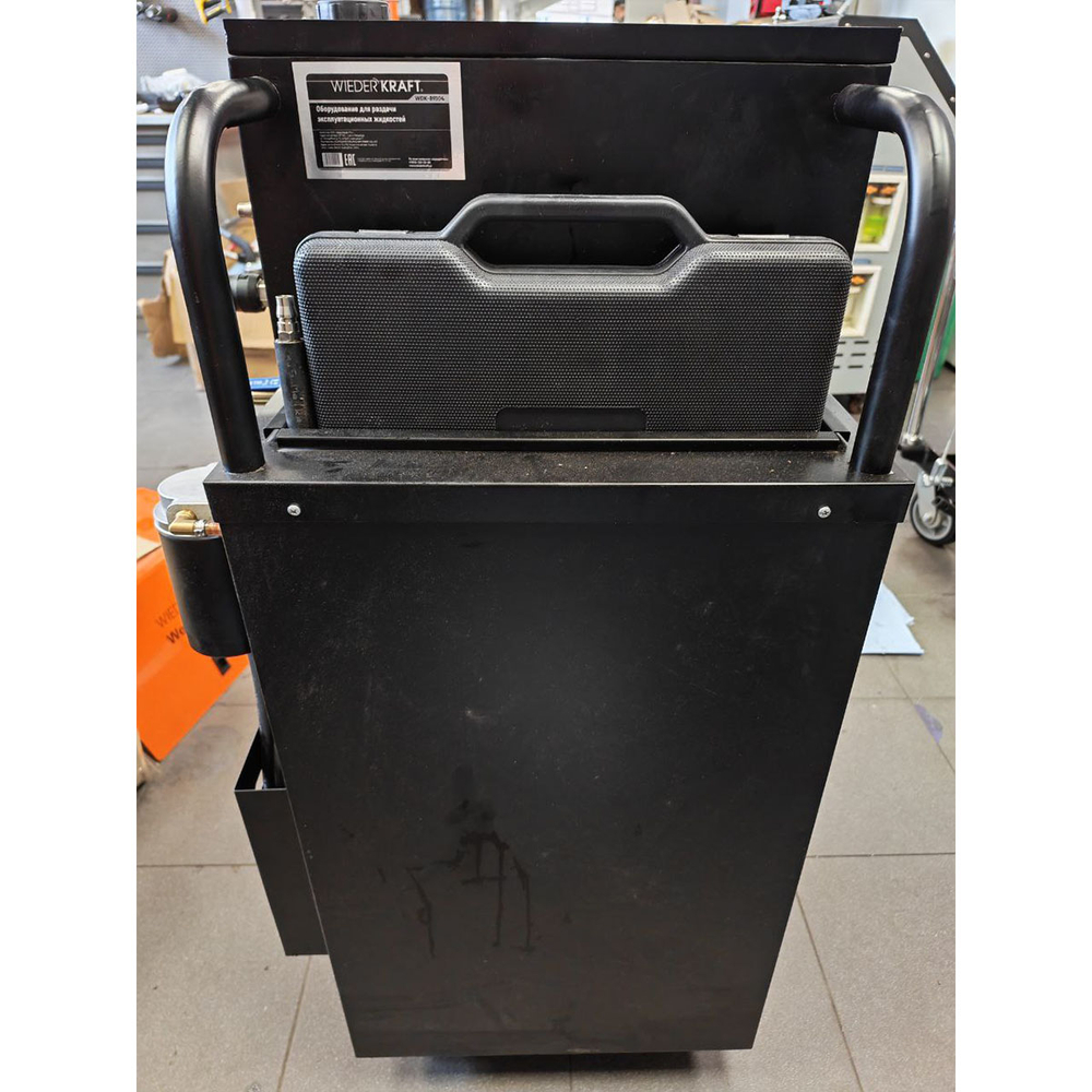 WDK-89304 (УЦЕНКА) Установка для замены масла в Автоматических коробках передач, пневматическая