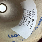 KRISPIES - Luxury Selection by Ri.Go; 78% меринос, 22% п/а; 220м/100гр; шнурок с чередующимися утолщениями; col. 2365, цвет: инжир; S704