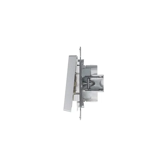 Выключатель 1-кл. СП AtlasDesign 10А IP20 (сх. 1) 10AX механизм алюм. SE ATN000311