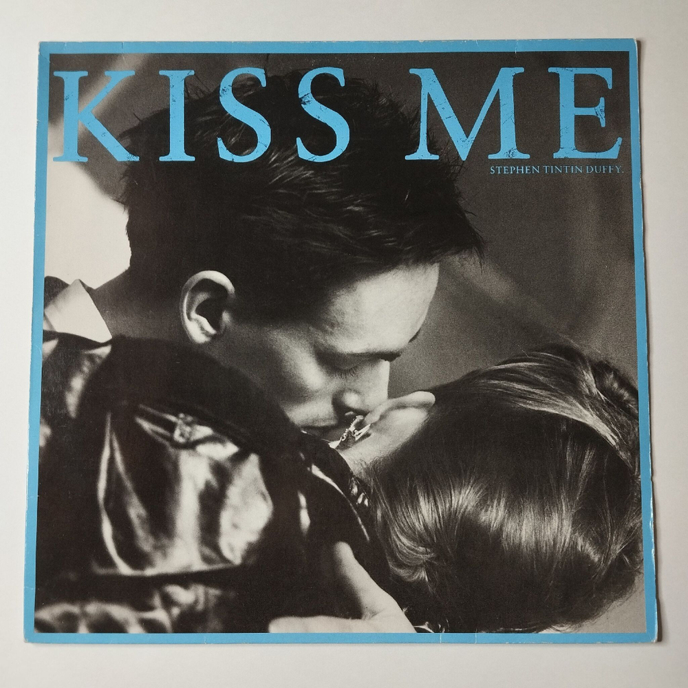 Винтажная виниловая пластинка LP Stephen Tintin Duffy Kiss Me (Germany 1985) 45 RPM Maxi Single