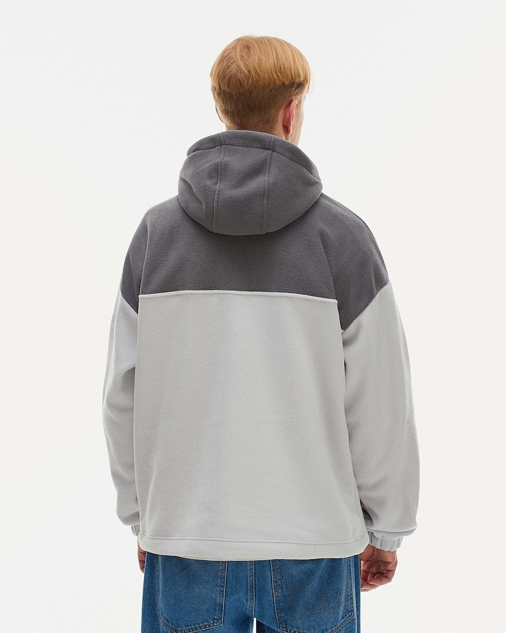 Толстовка ANTEATER Hoodie-FLEECE-Combo-Grey