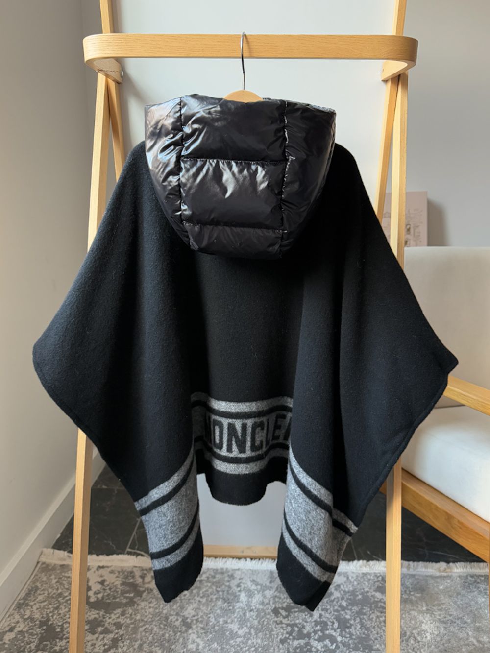 Шерстяное пончо Moncler, 116