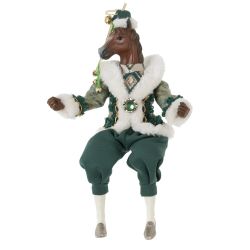 GAEM Игрушка набивная подвес "Лошадь", L17 W8 H36/22 см