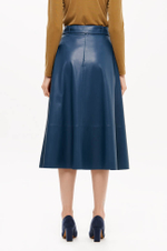 4898 Юбка женская (морская волна)