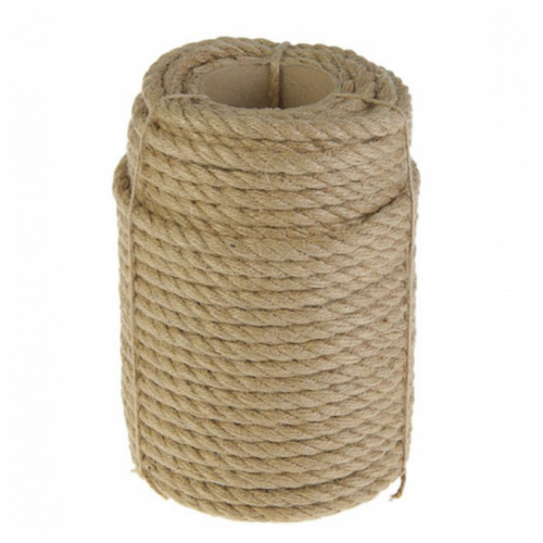 Канат джутовый крученый 14мм (50м)