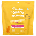 Zesty Paws, Мусс для кошек Omega, для кошек, тунец, 18 пакетиков, 252 г (9 унций)