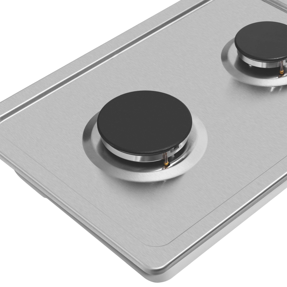 Газовая варочная панель Meferi MGH302IX LIGHT фото 8