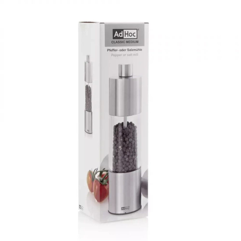 Мельница для перца и соли 18х4.5см Adhoc Classic Medium