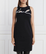 Платье karl logo Karl Lagerfeld - черный(236W1354)