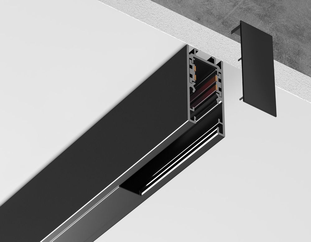 Ambrella Комплект заглушек для шинопровода Magnetic standard 48V 10mm Track System GL1988