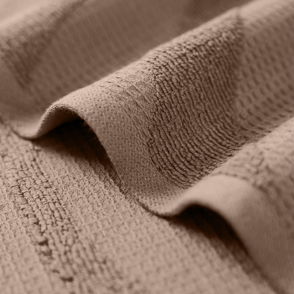 Полотенце Verossa МХ48 70/140 Wave Texture Молочный шоколад 08