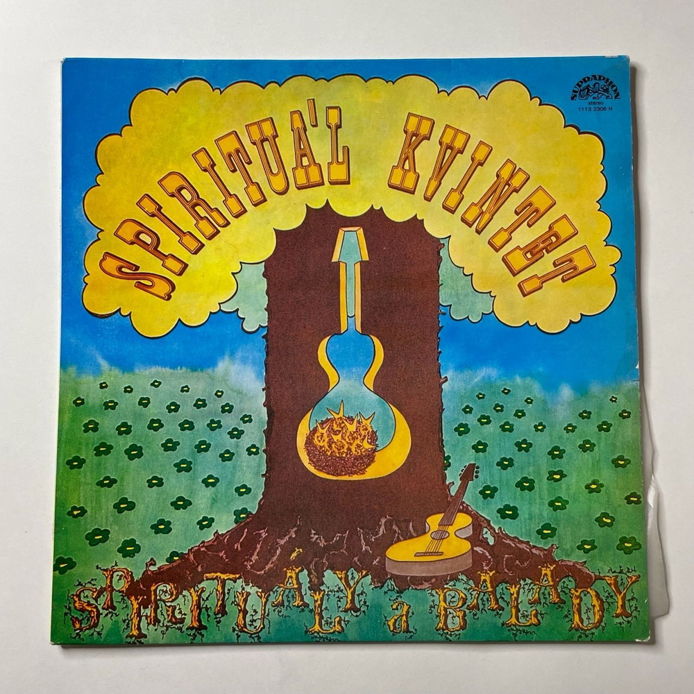 Винтажная виниловая пластинка LP Spiritual Kvintet Spiritualy A Balady (Чехословакия 1981)