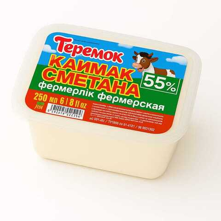 Сметана домашняя Теремок 250 мл