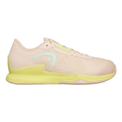 Женские теннисные кроссовки HEAD Sprint Pro 3.5 Clay Court Shoe Women - Cream, Light Green