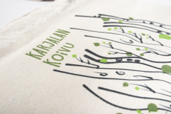 Сумка‑шоппер натуральная светлая