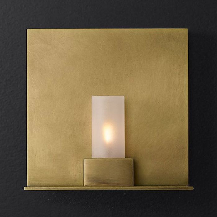 Бра Restoration Hardware Rennes Sconce Lacquered Burnished Brass