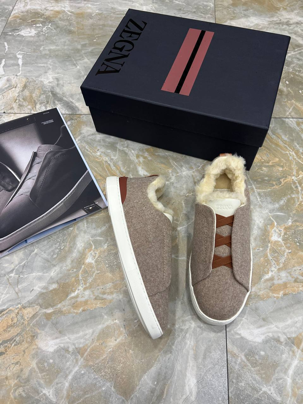 Кеды Zegna