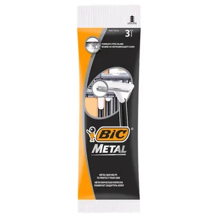 BIC  METAL станок однораз. (3 шт.)
