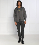 Худи off placed instit zip-through CALVIN KLEIN JEANS - серый(J30J321888)