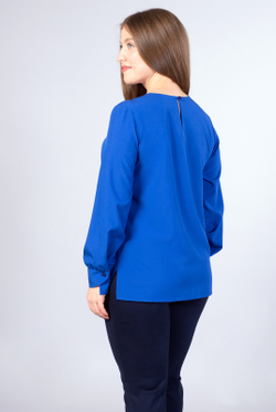 Блузка женская 2328ЮП, василёк #86В092328ЮП