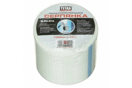 TYTAN Professional Серпянка лента самоклеящаяся белая 100мм x 45м