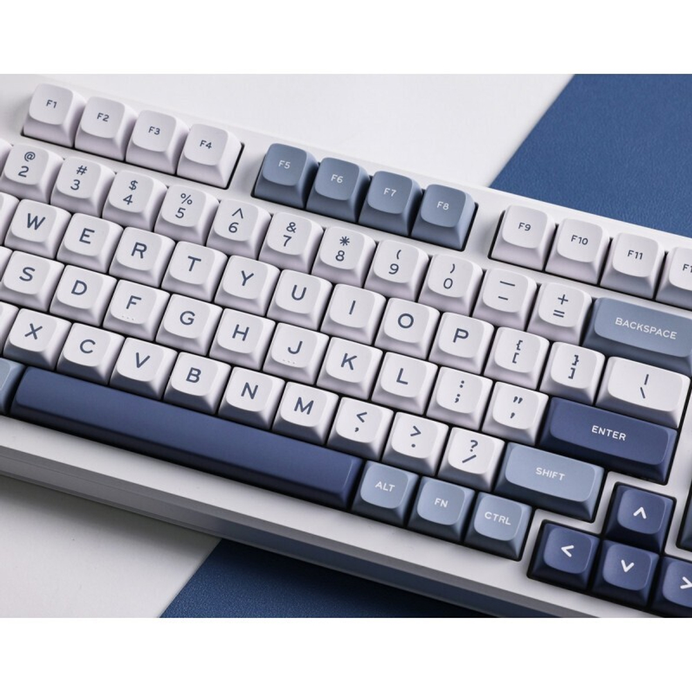 Беспроводная механическая клавиатура MCHOSE X75, темно-синий, Icy Creamsicle Switch. Английская раскладка (X75-NB-IC)