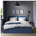 Каркас кровати - IKEA MALM/МАЛЬМ ИКЕА, 176x200 см, синий