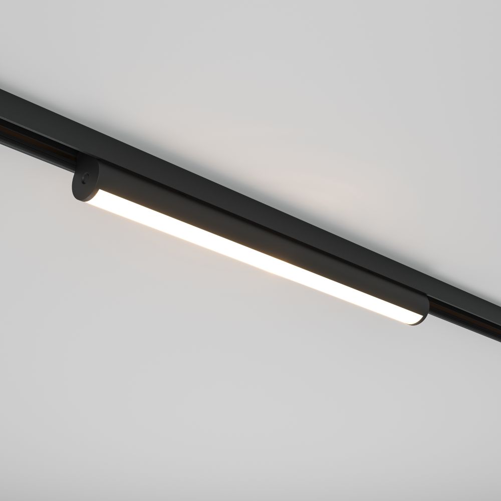 Трековый магнитный светодиодный светильник Maytoni Basity   TR183-1-12WTW-B