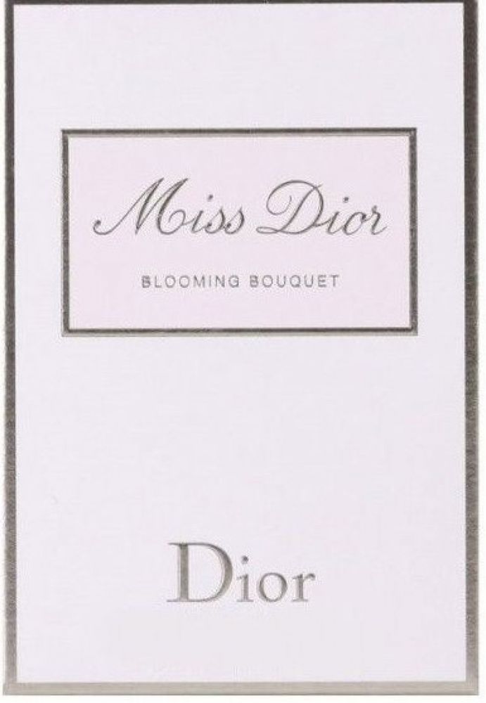 DIOR MISS DIOR Blooming Bouquet lady 50ml edT