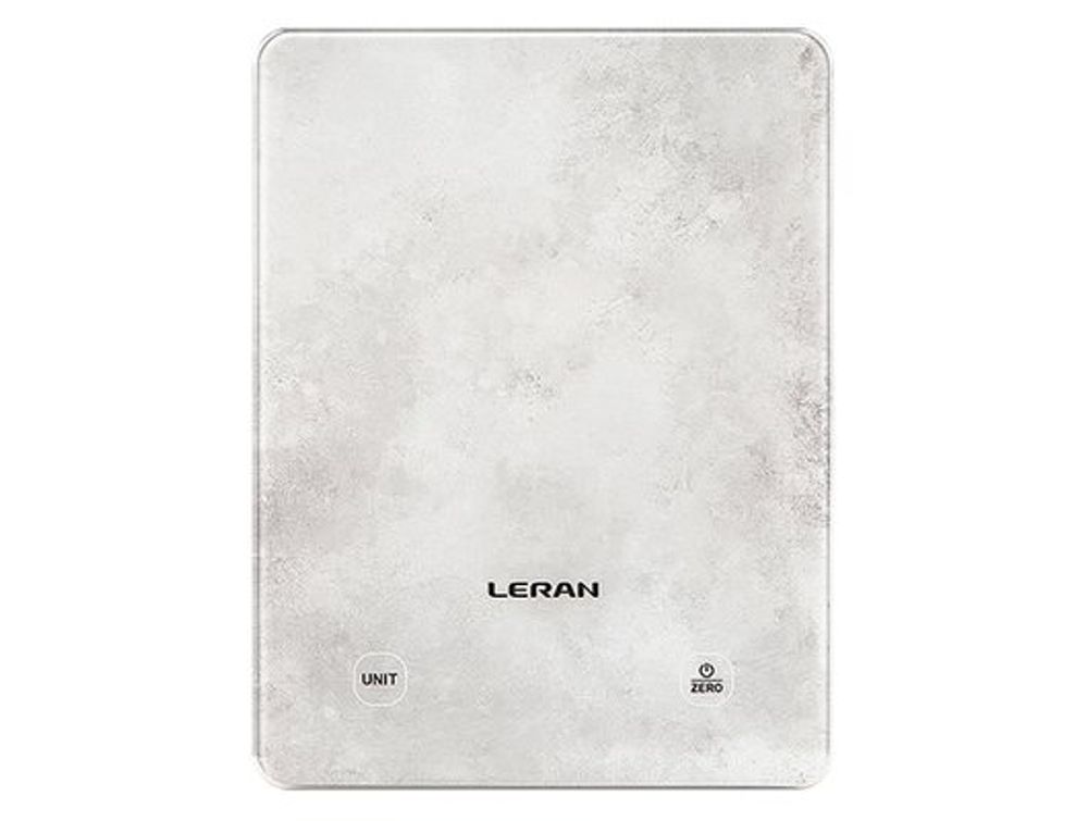 Leran EKS MARBLE LINE 13 GREY  Весы кухонные