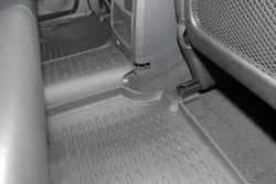Коврики Standard, в салон SSANG YONG Actyon 2006- , 4 шт. (полиуретан, чёрные) Element.NLC.61.07.210