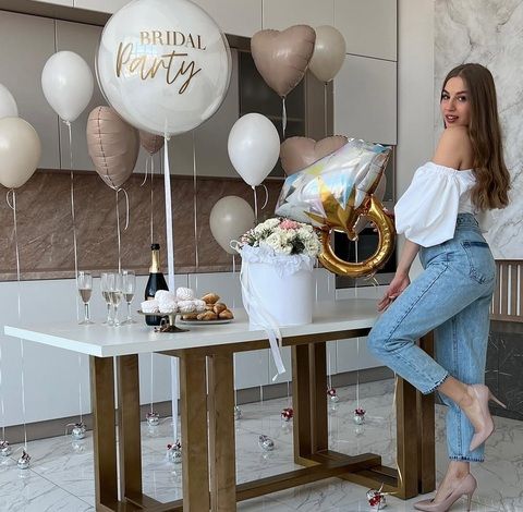 Набор BRIDAL PARTY шары на девичник
