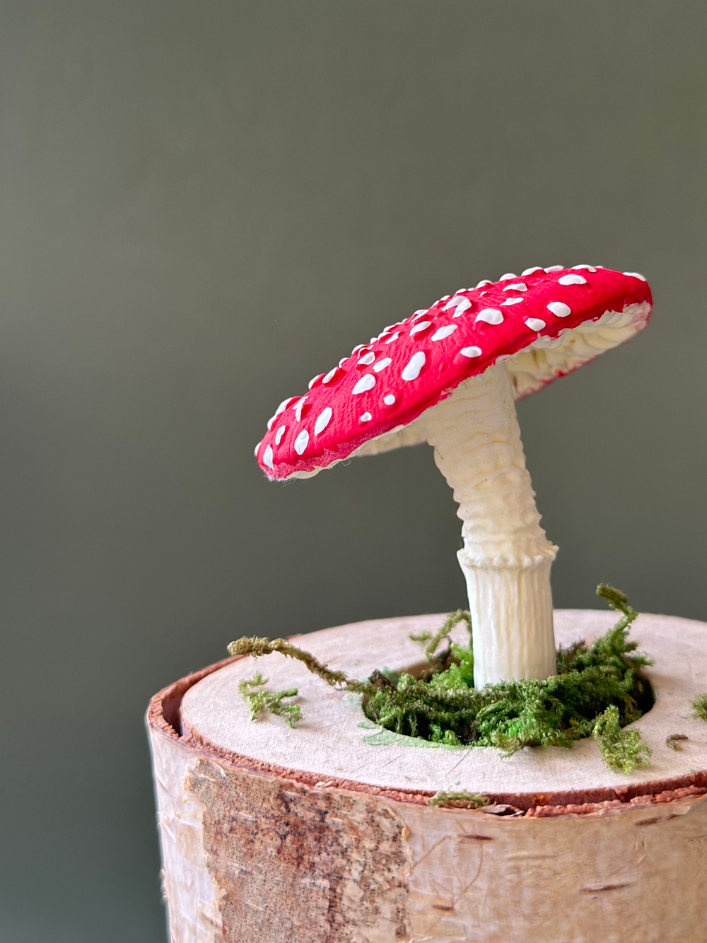 Молд силиконовый для творчества "Грибы - грибочки. Мухоморы" / форма для масс для лепки, мыла, воска и эпоксидной смолы