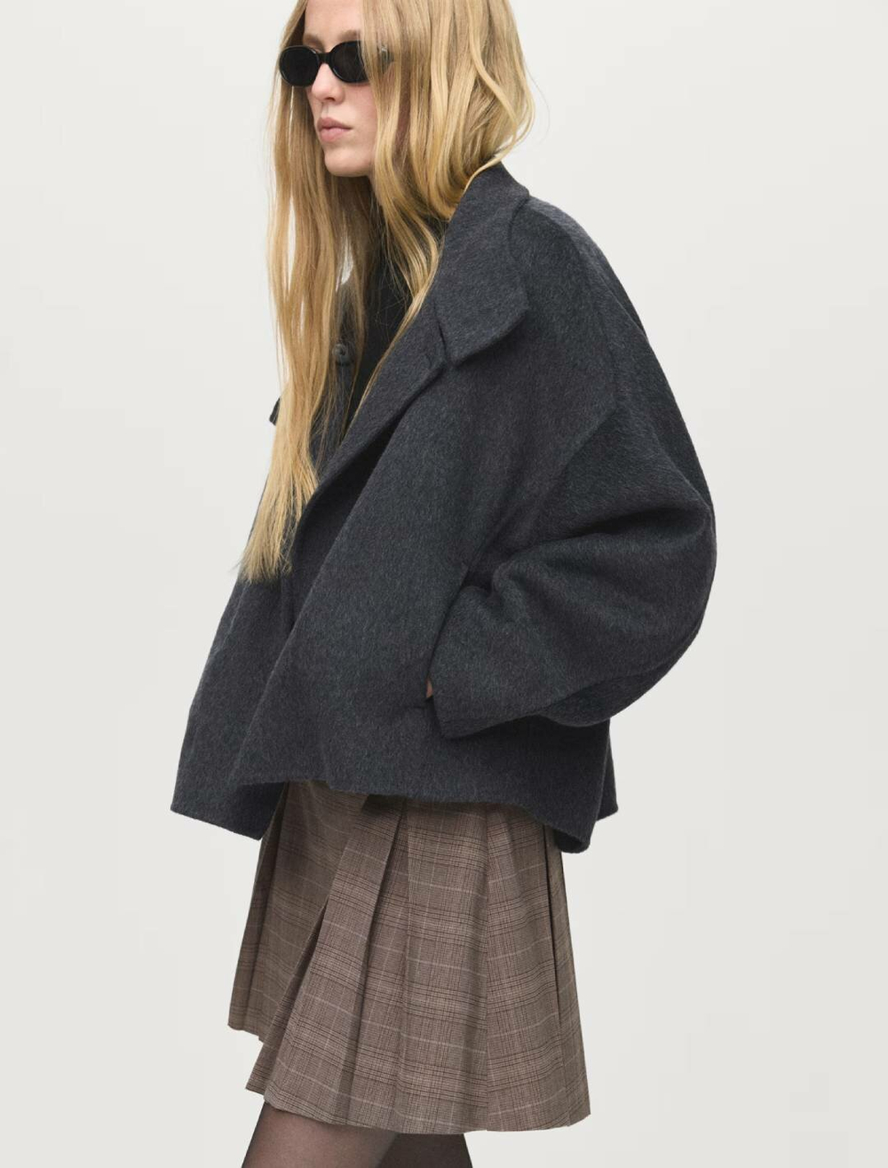 Мини-юбка в складку