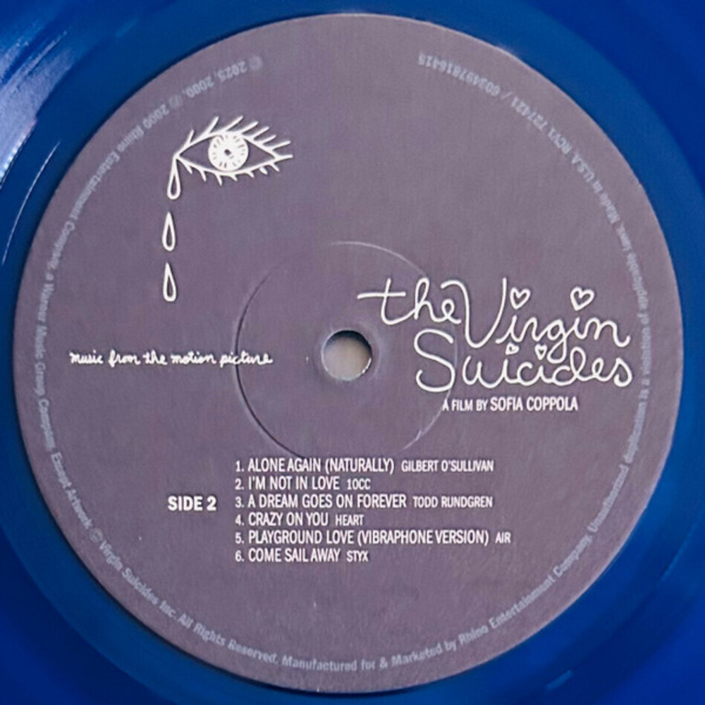 Soundtrack / The Virgin Suicide (Music From The Motion Picture)(Limited Edition)(Coloured Vinyl)(LP+7" Flexi Vinyl Single)